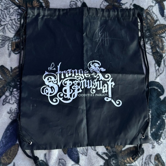 Motionless in White MIW Josh Balz Strange and Unusual Oddities Drawstring Bag - Picture 1 of 3